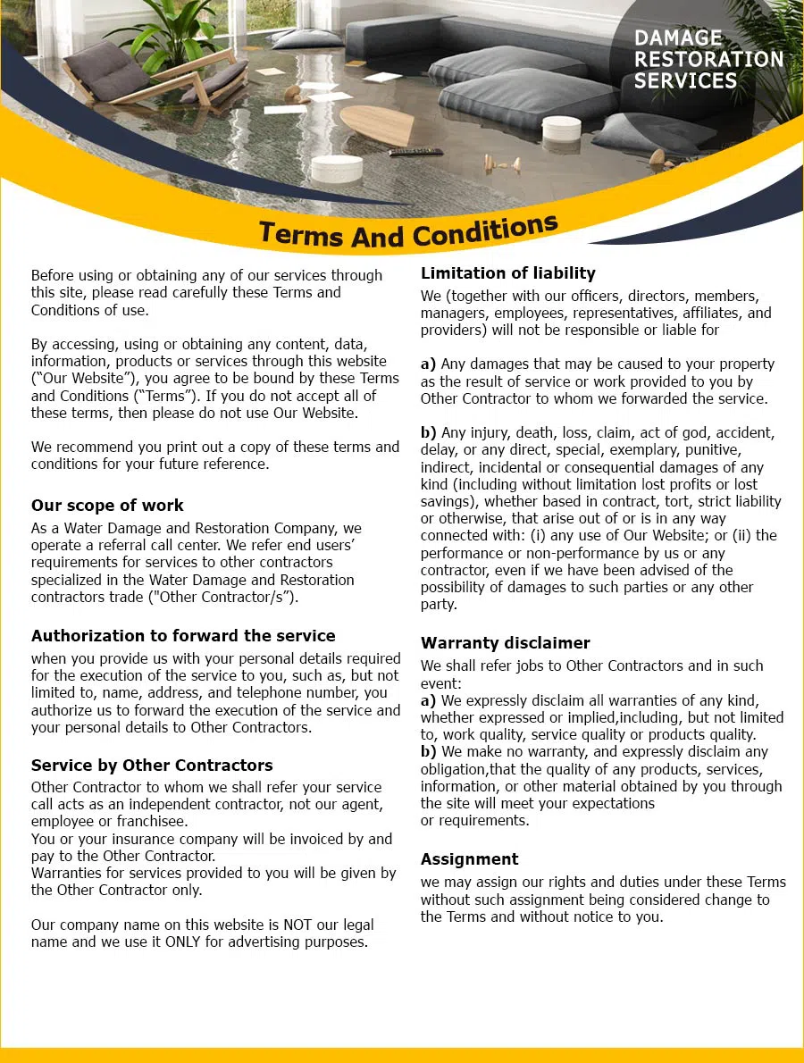 Boynton Beach Water Damage Boynton Beach, FL 561-320-4044